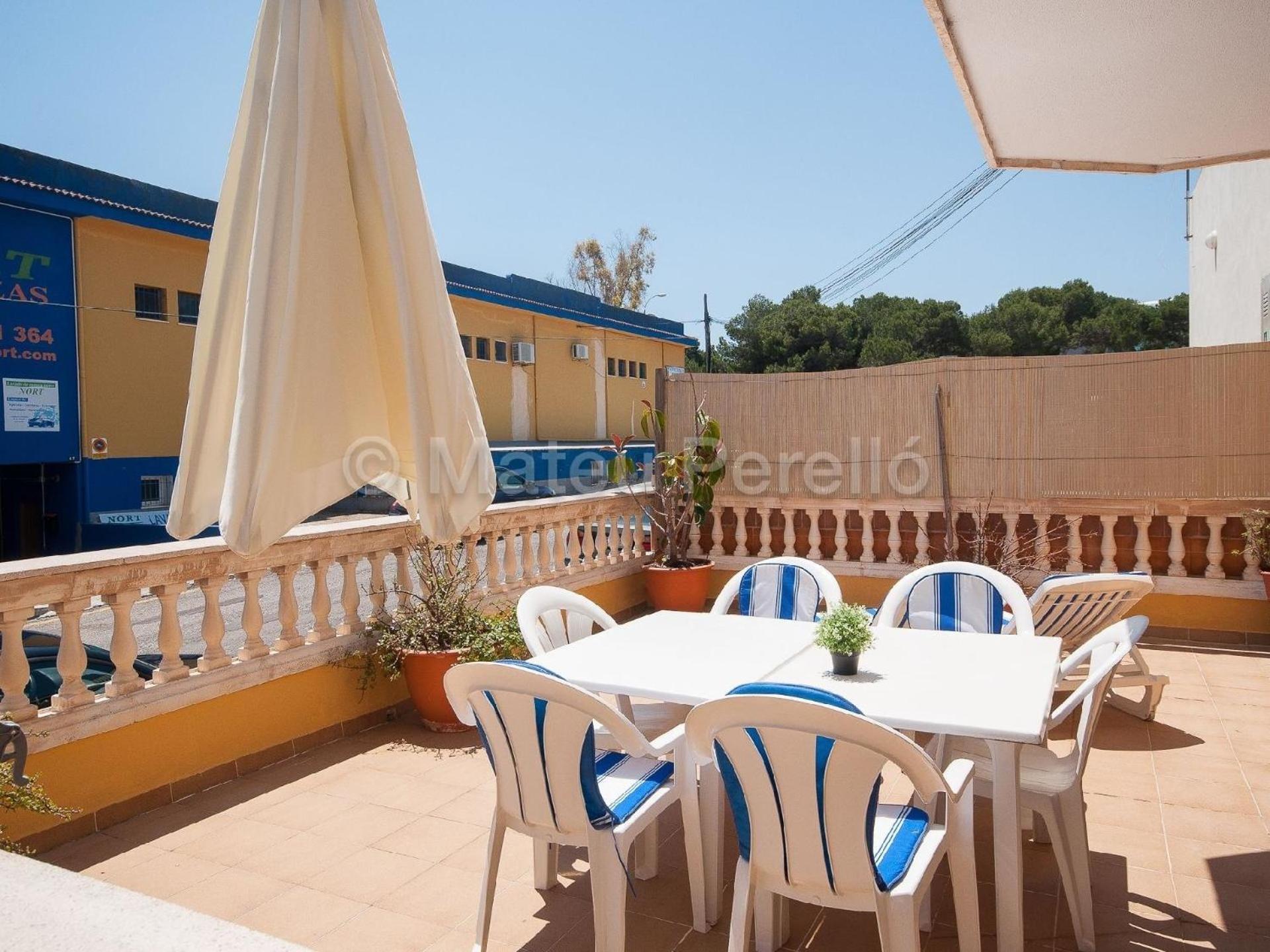 Wohnung In Son Baulo Mit Terrasse, Garten Und Grill Can Picafort  Exterior foto